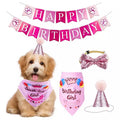 Dog party outfit 4 pieces Girl