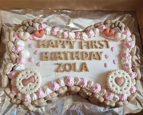 Large Dog Birthday Cake